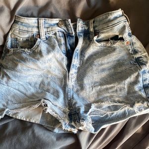 American whale vintage mom shorts